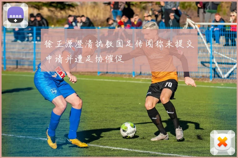 徐正源澄清执教国足传闻称未提交申请并遭足协催促